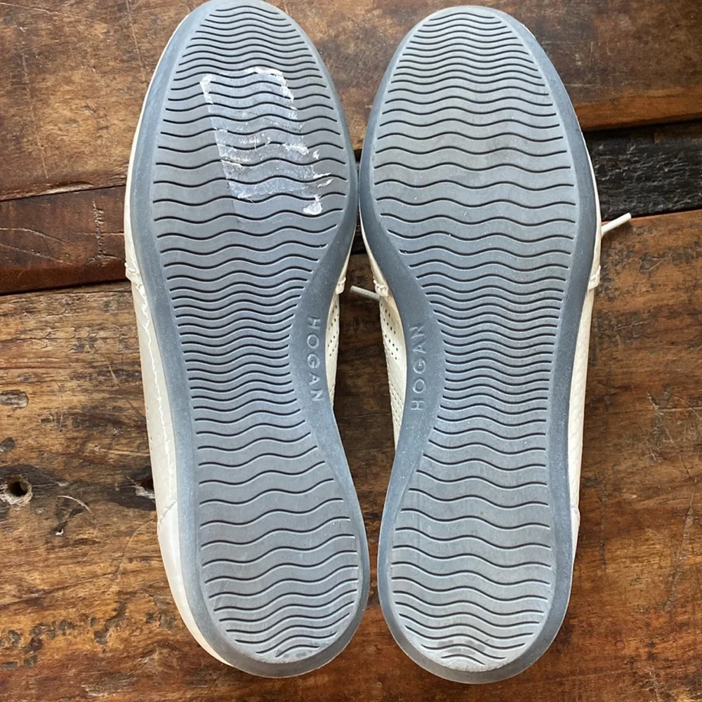 NWOT Hogan leather trainers / sneakers. made in Italy - Picture 8 of 12